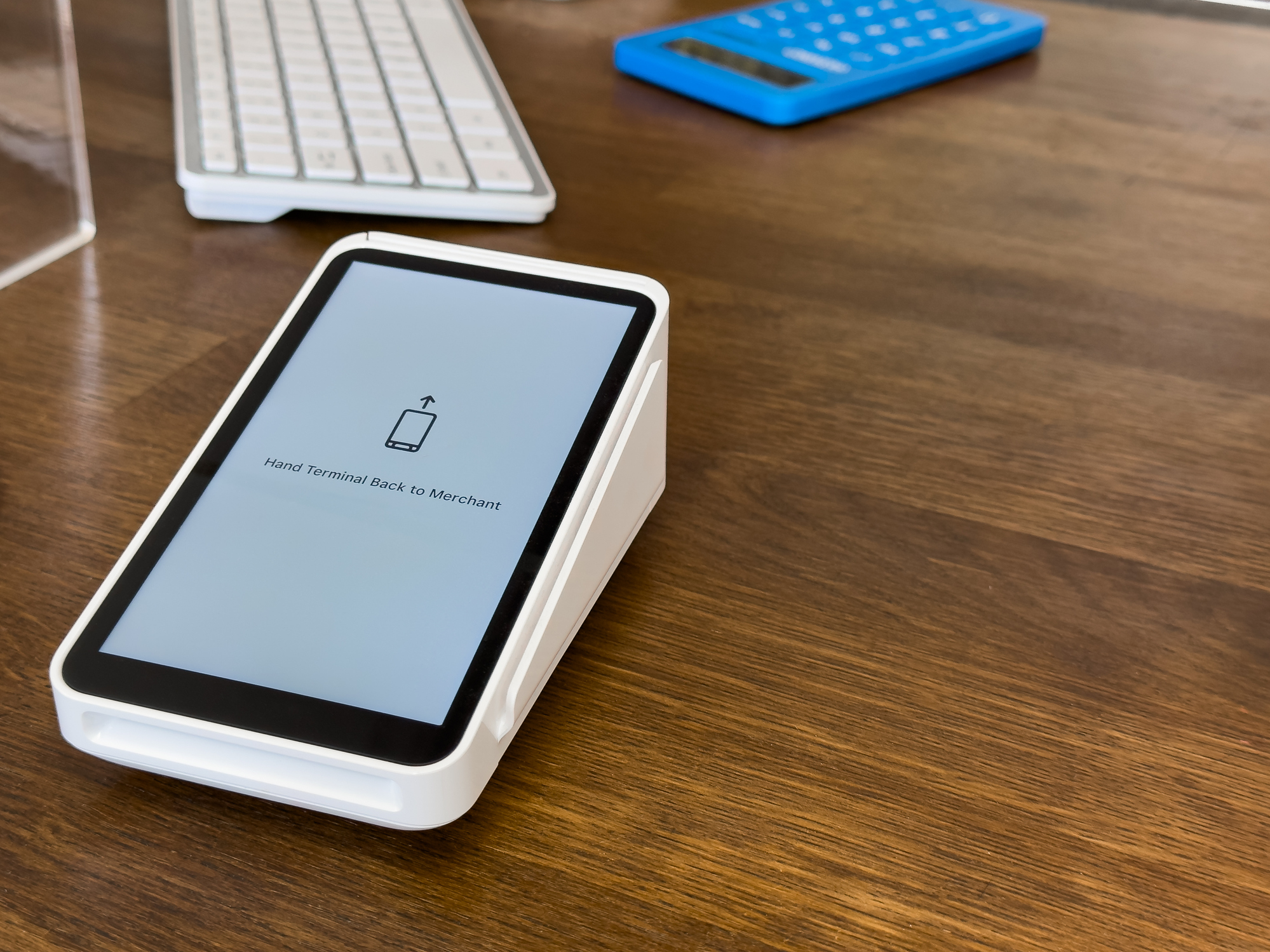 touchscreen payment terminals